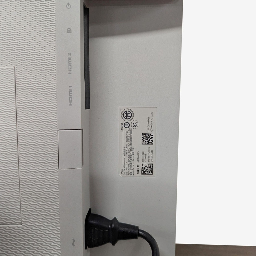 Dell S2721QS Monitor 27 Inch 4K UHD IPS Monitor with AMD FreeSync
