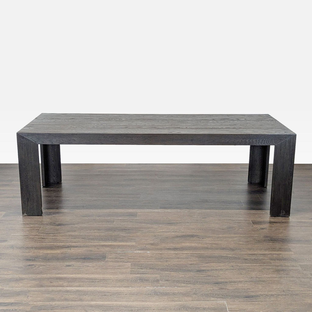 Restoration Hardware Machinto Dining Table with 8 Joybird Magill Armchairs