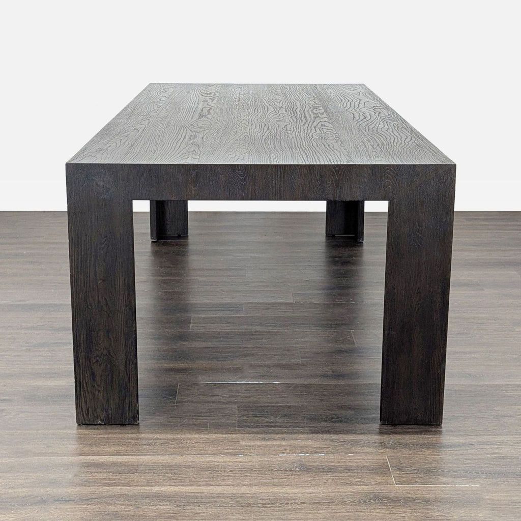Restoration Hardware Machinto Dining Table with 8 Joybird Magill Armchairs