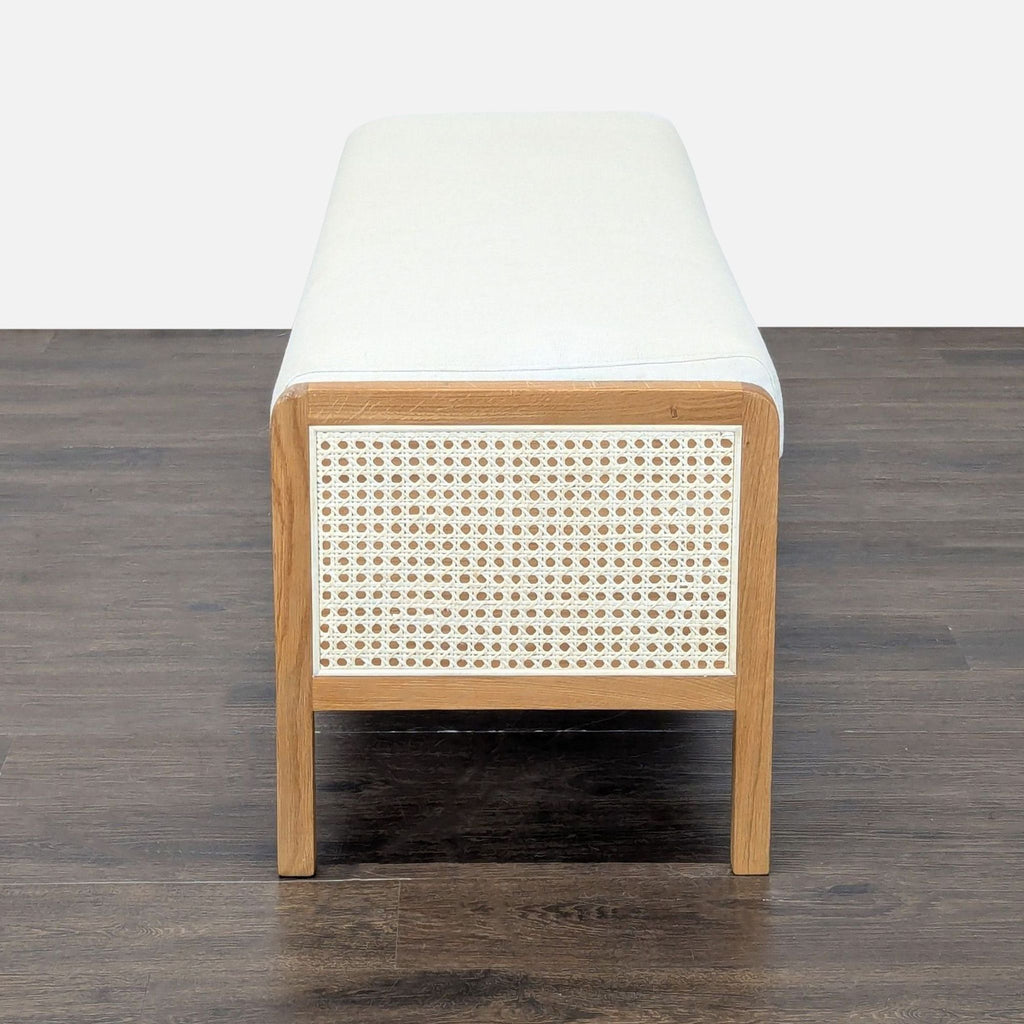 Article Storage Bench with Cushion