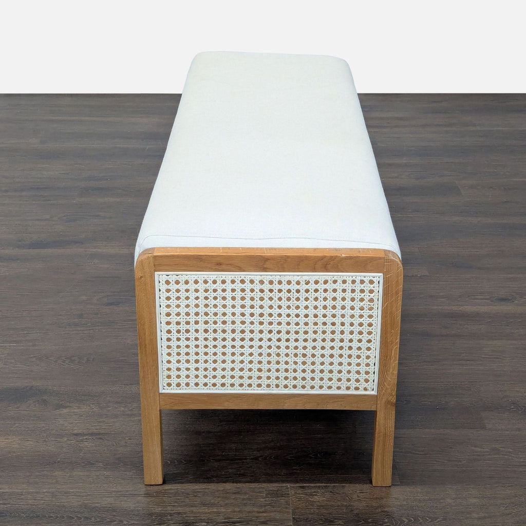 Article Storage Bench with Cushion