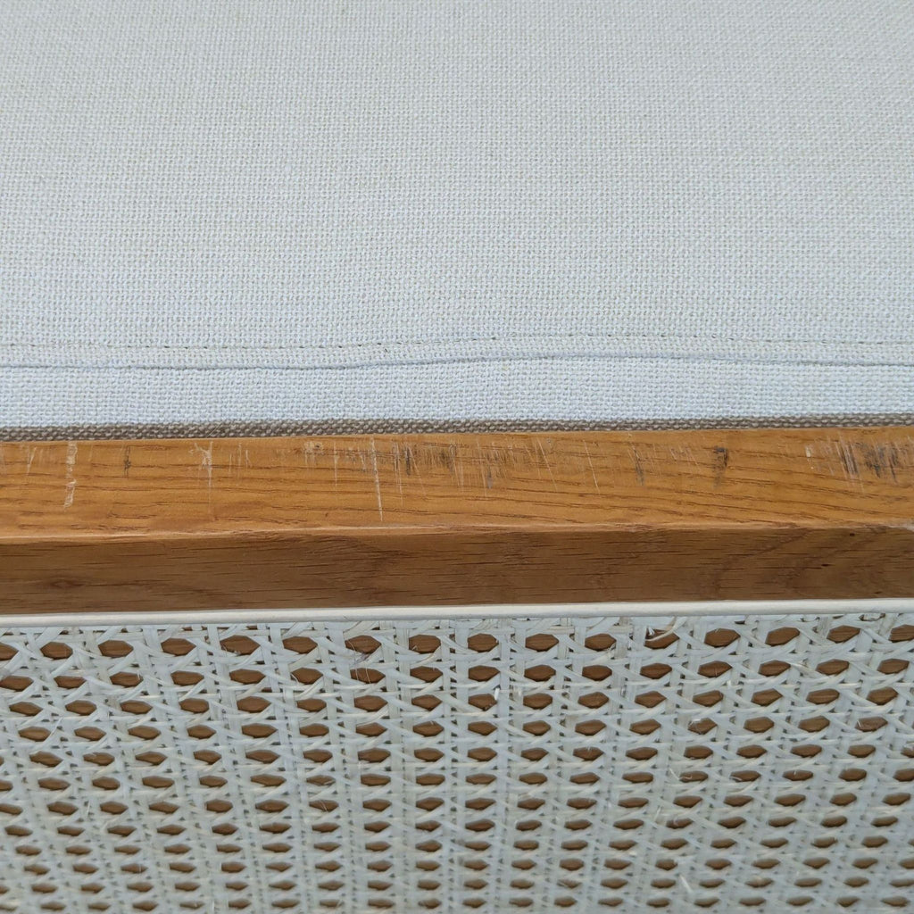 Article Storage Bench with Cushion