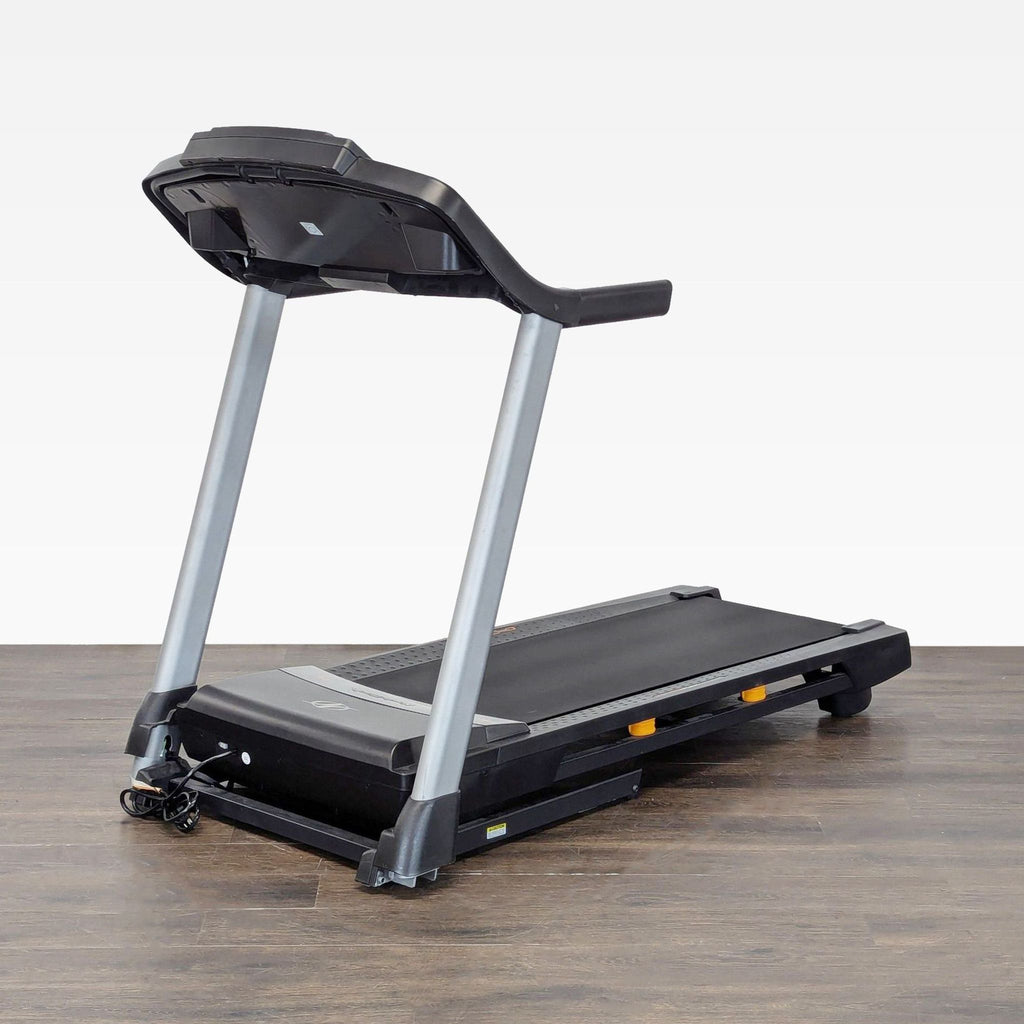 Electric-powered NordicTrack treadmill featuring user-friendly controls and a durable build for home fitness routines.