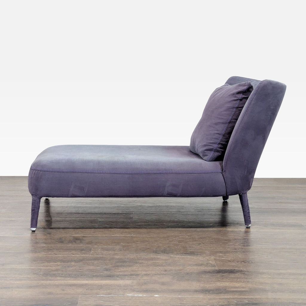 Maxalto Febo Upholstered Chaise Lounge by Antonio Citterio – Made in Italy