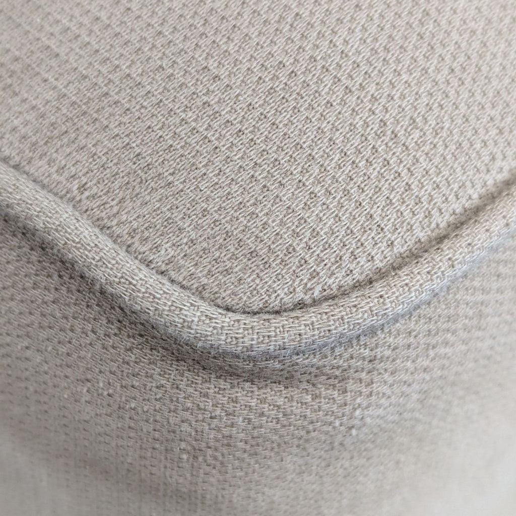 Upholstered Ottoman with Pillow Top
