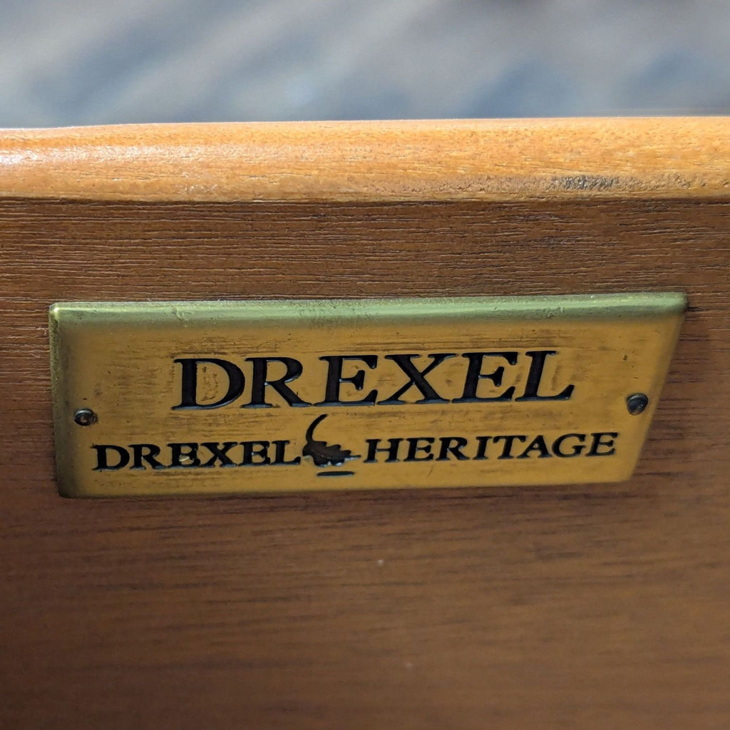 Drexel Heritage Traditional 6-Drawer Wood Dresser with Ornate Detailing