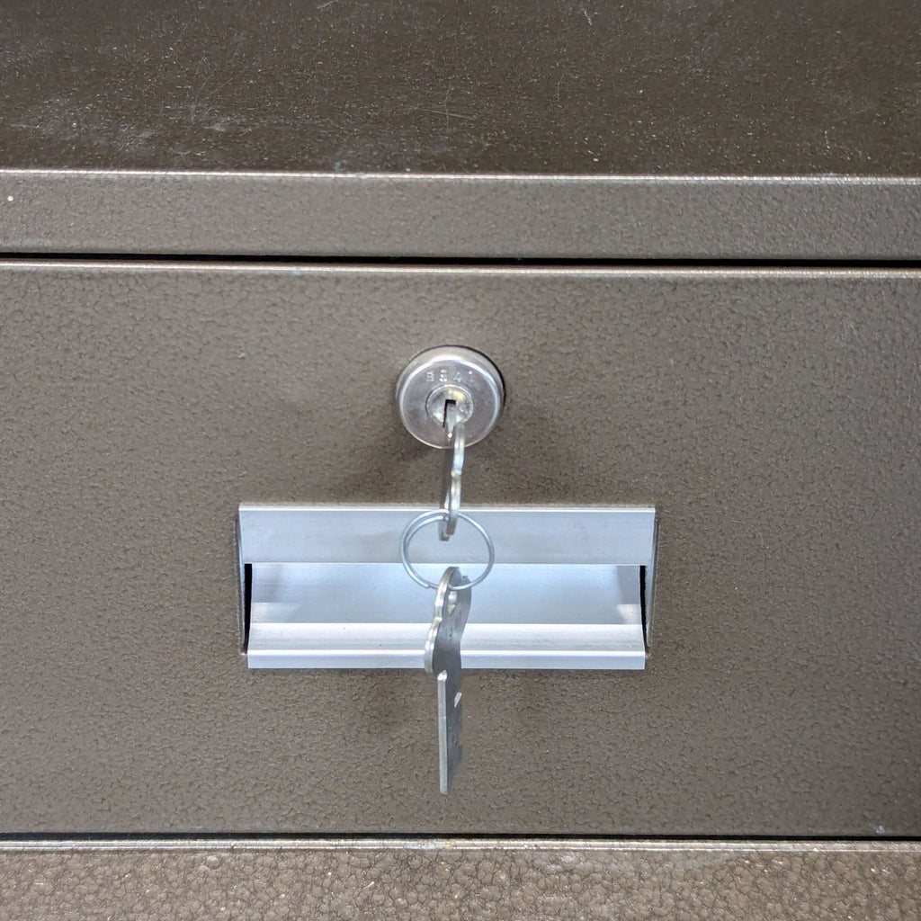 Vintage Fire-Proof Maximum Heavy Duty Safe with Shelves and Inner Lockbox (made in Japan)