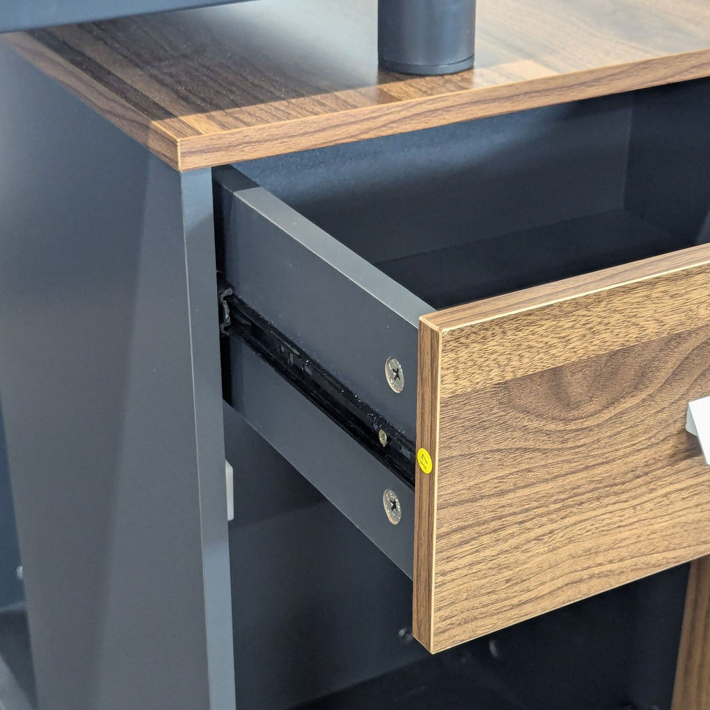 Tribesigns Hoga-C0151 Modern Desk with Drawer and Cabinet Storage
