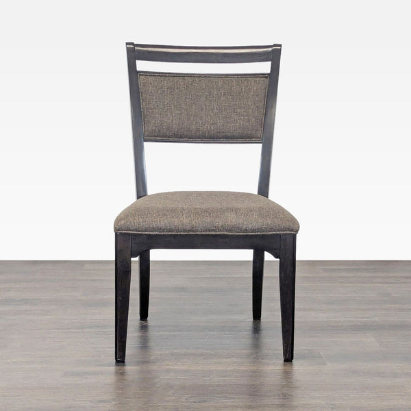 1. Universal Furniture chair with upholstered back and seat in a modern design.  