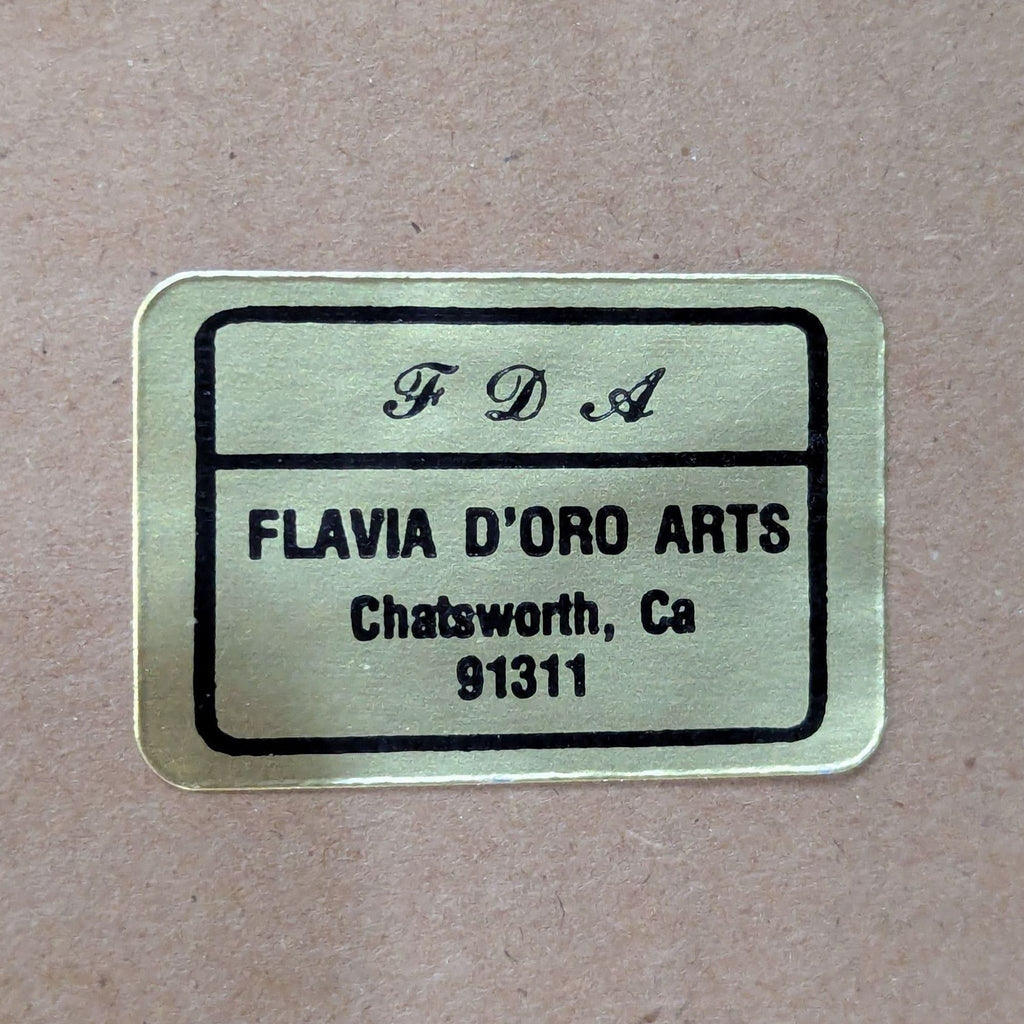 Flavia D'Oro Carved and Beveled Wood Frame Mirror