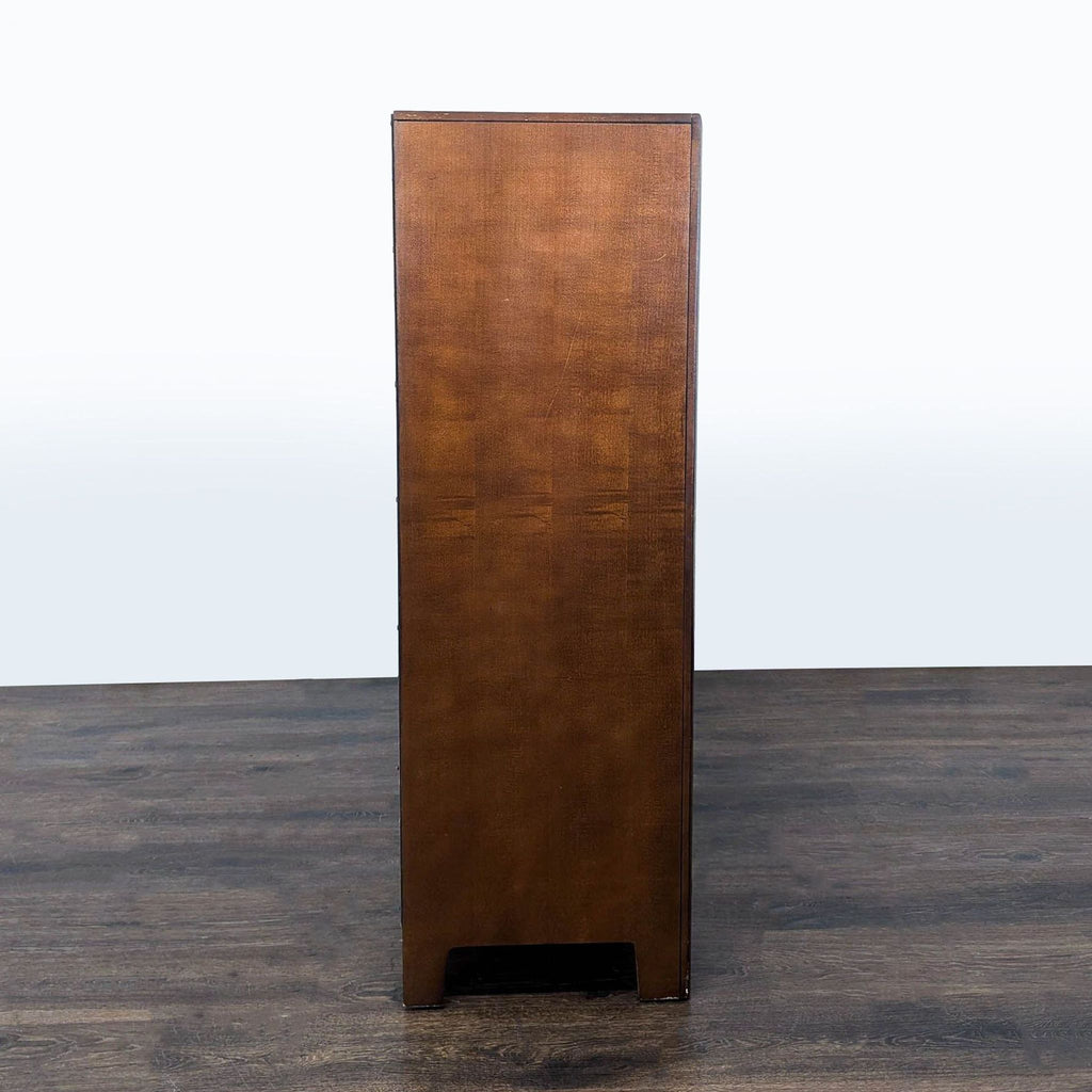 Coaster 6-Drawer Tall Wood Dresser in Walnut Finish