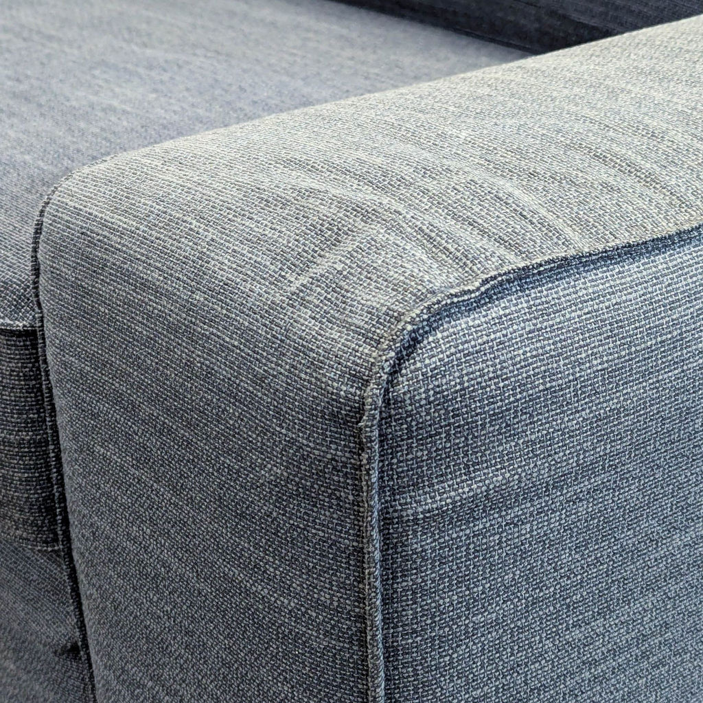 Ikea Kivick 3-Seat Sofa in Dark Gray Fabric – Modern and Comfortable
