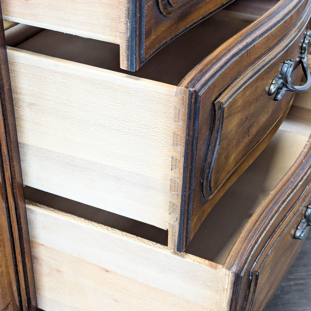 Drexel Touraine Nine-Drawer Dresser with Ornate Detailing