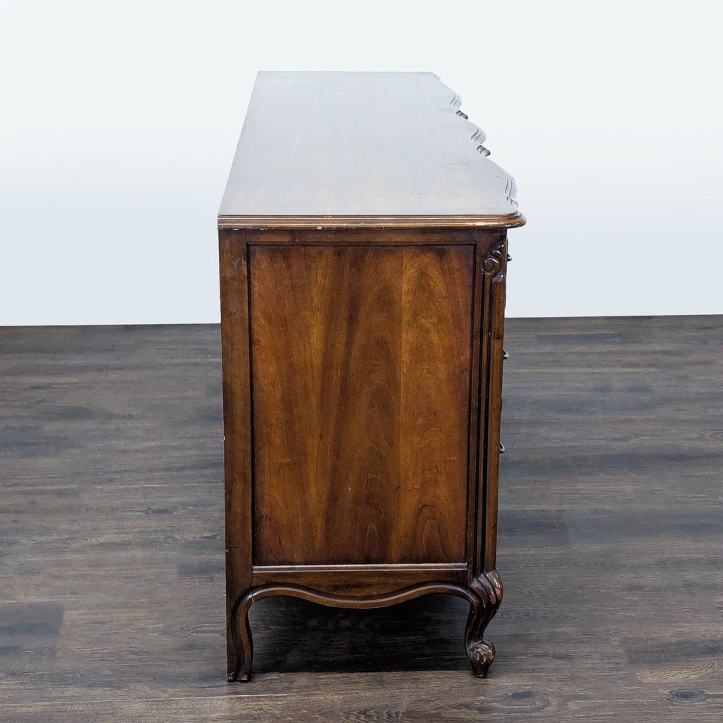 Drexel Touraine Nine-Drawer Dresser with Ornate Detailing