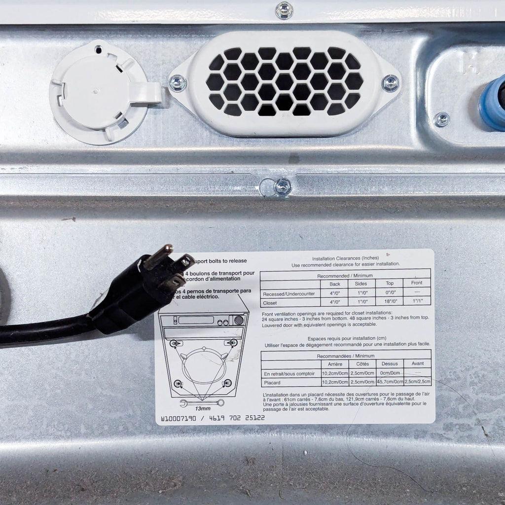 Maytag 4.3 cu. ft. Front Load Washer/Dryer Combo - White