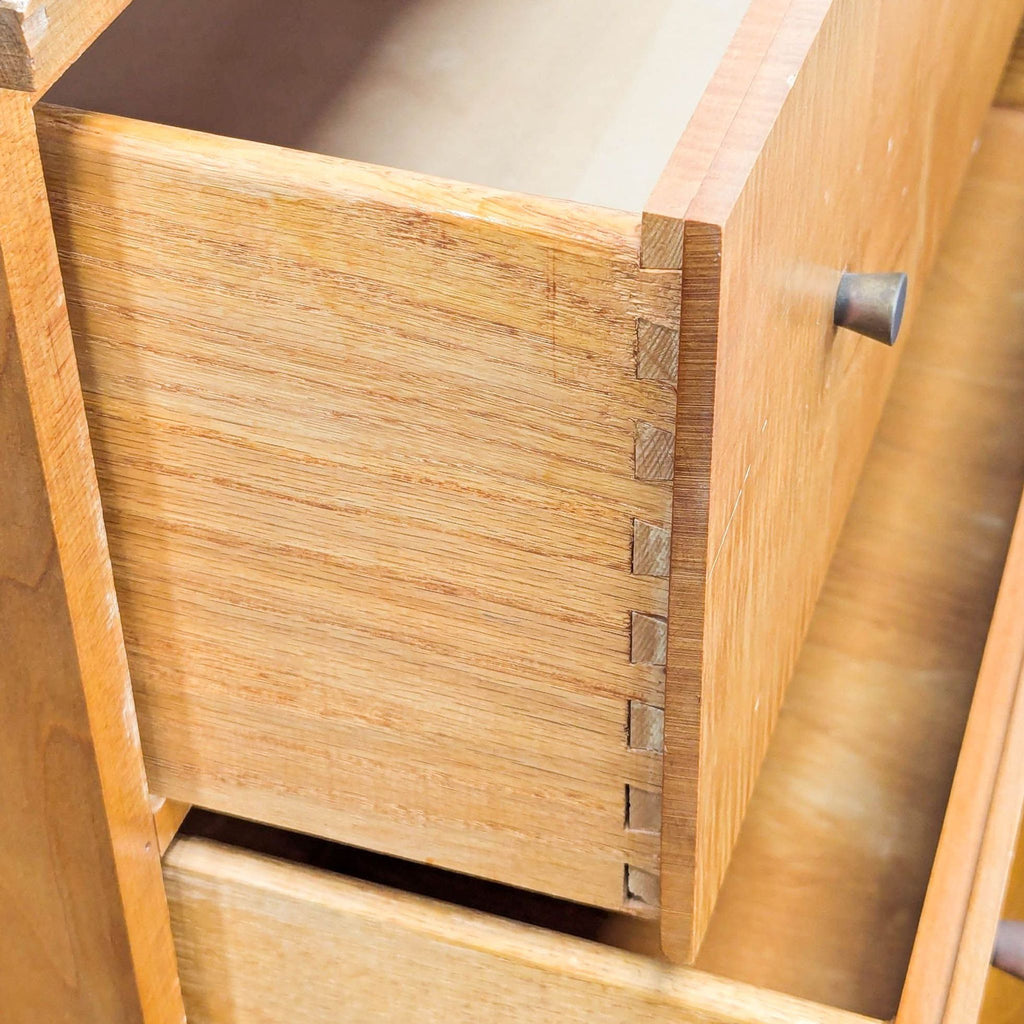 Mid-Century Modern 3-Drawer Solid Wood Dresser