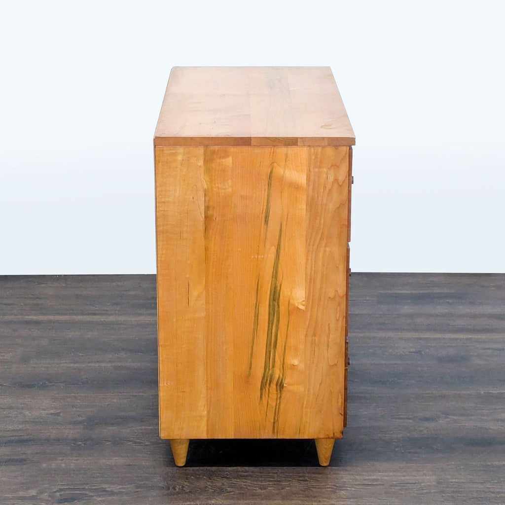 Mid-Century Modern 3-Drawer Solid Wood Dresser