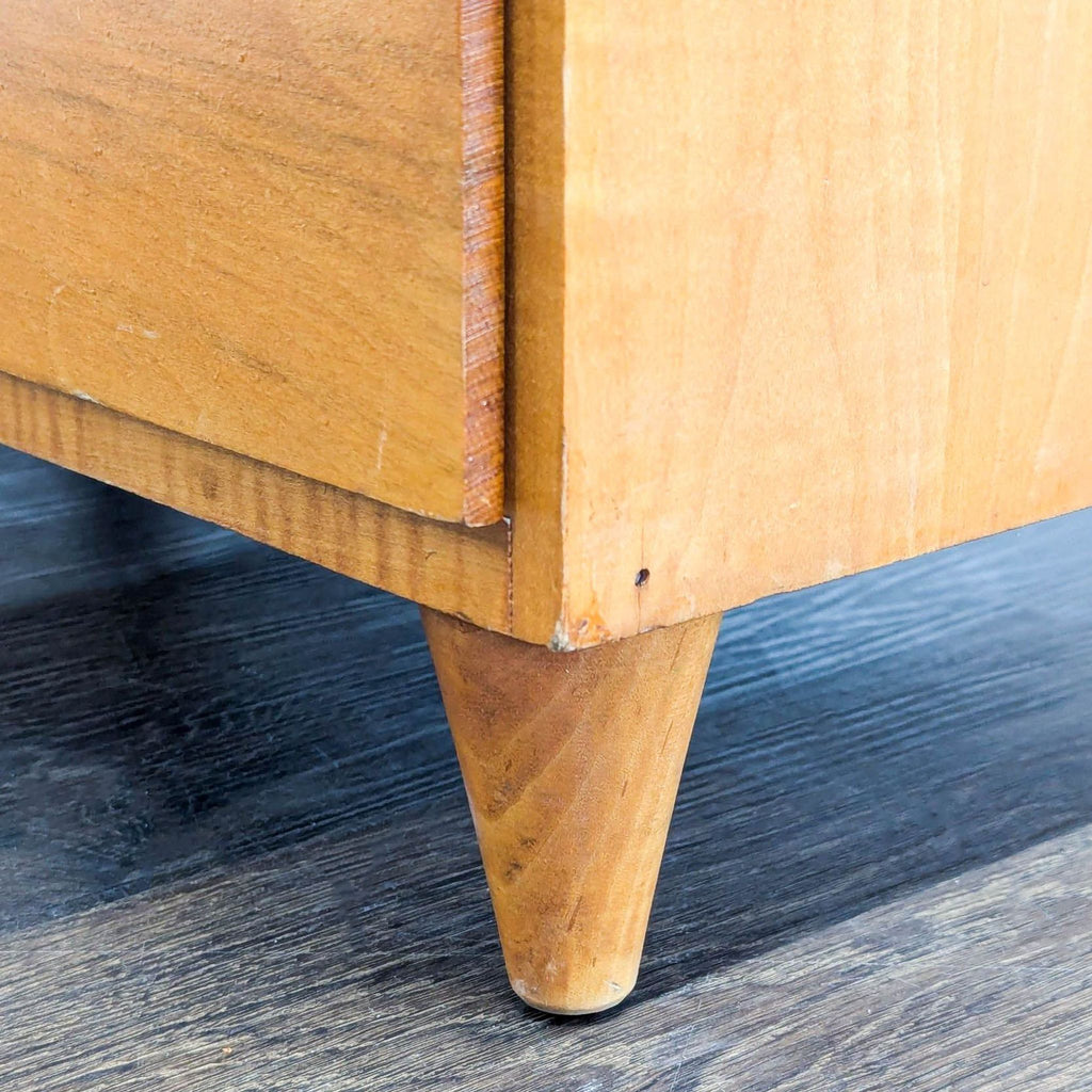 Mid-Century Modern 3-Drawer Solid Wood Dresser