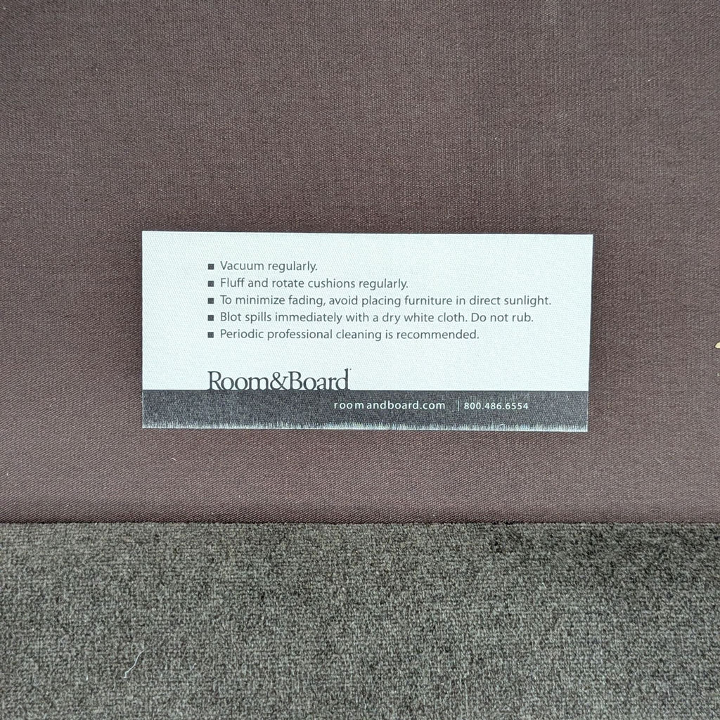 Room & Board 3-Seat Gray Sofa