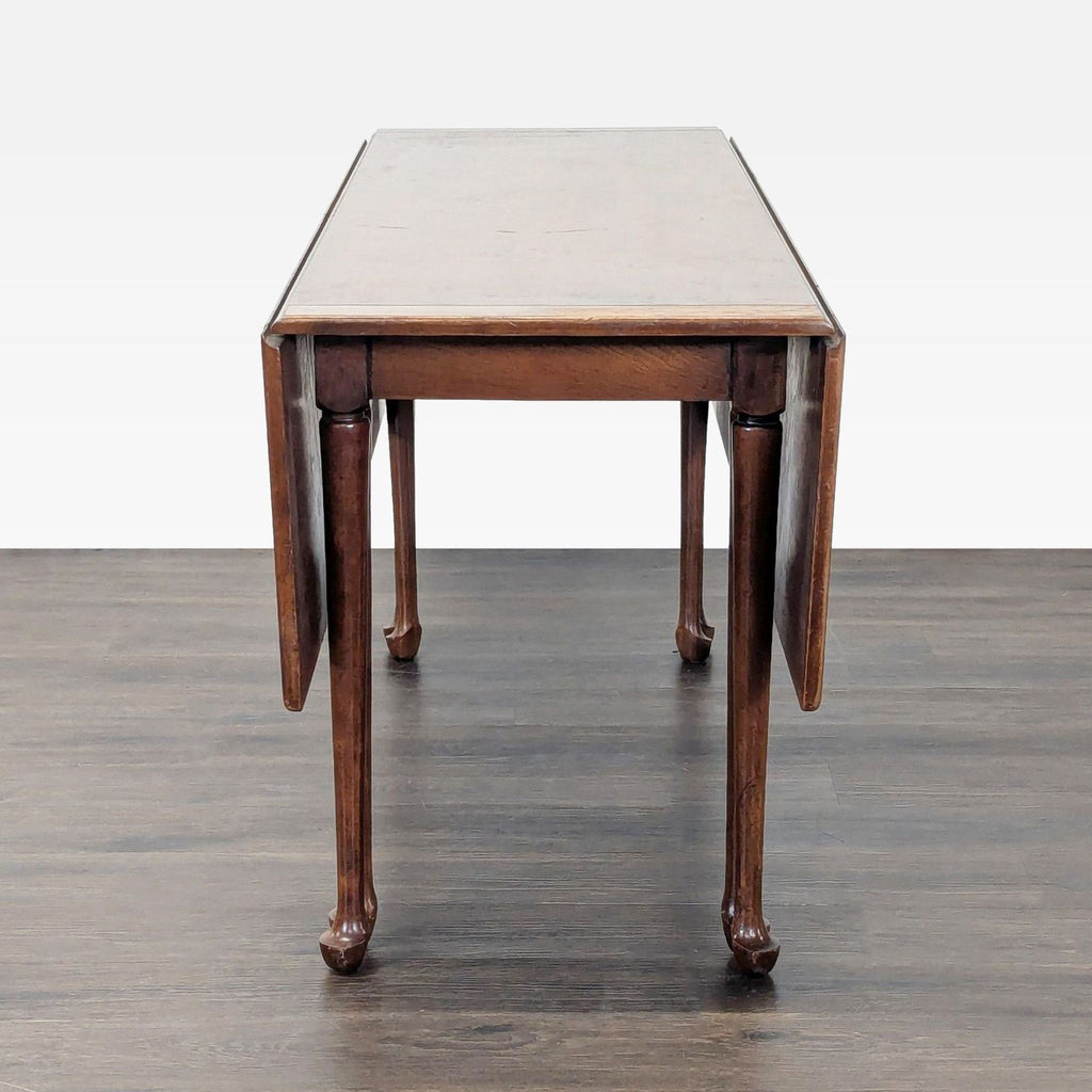 Rustic Wooden Dining Set with Table, 4 Chairs, Armchair, and Bench