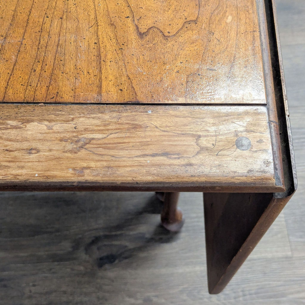 Rustic Wooden Dining Set with Table, 4 Chairs, Armchair, and Bench