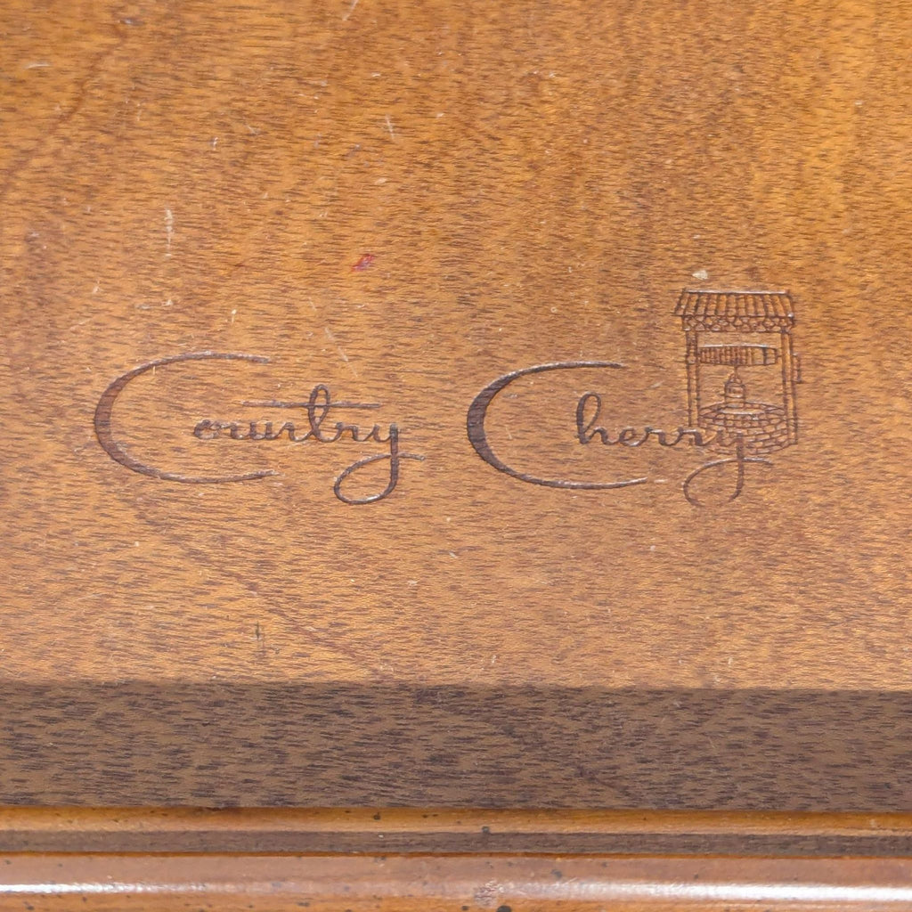 Vintage Link-Taylor Country Cherry Hutch