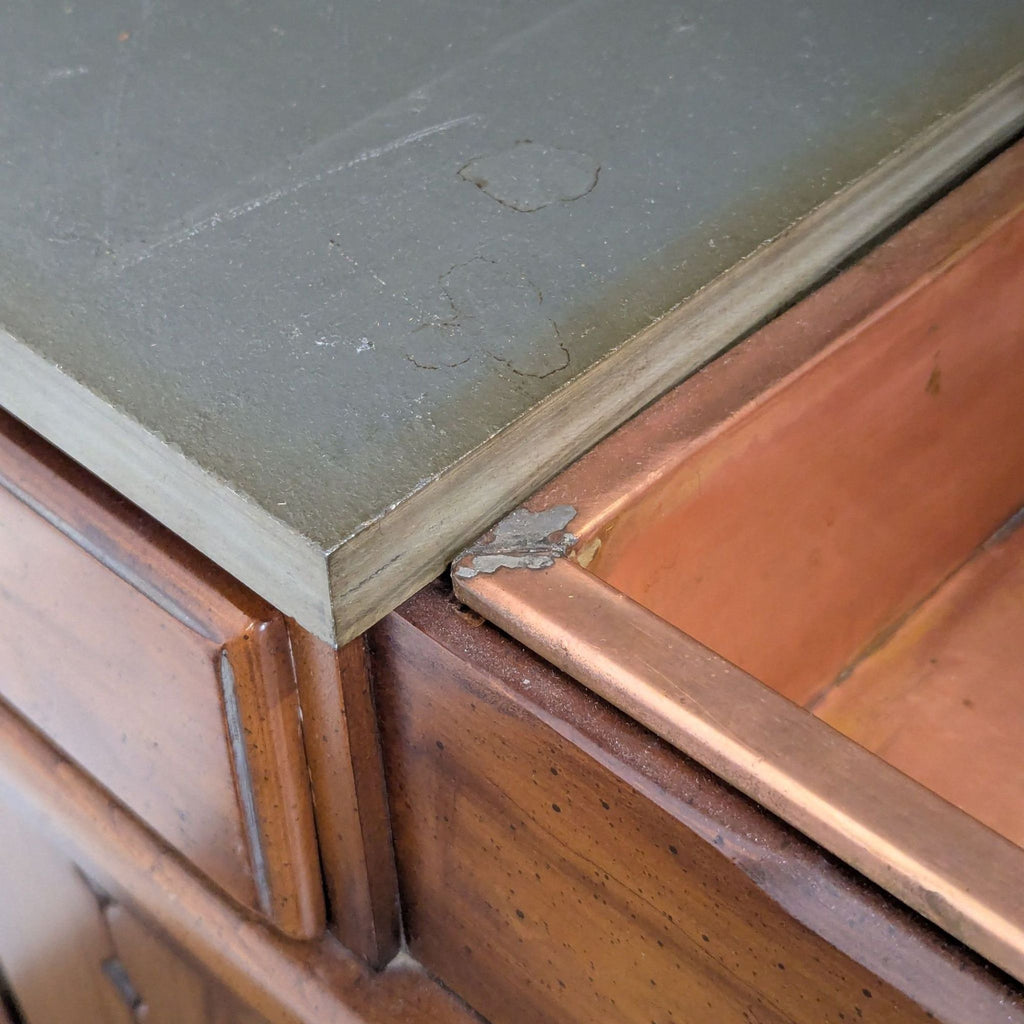 Vintage Link-Taylor Country Cherry Hutch