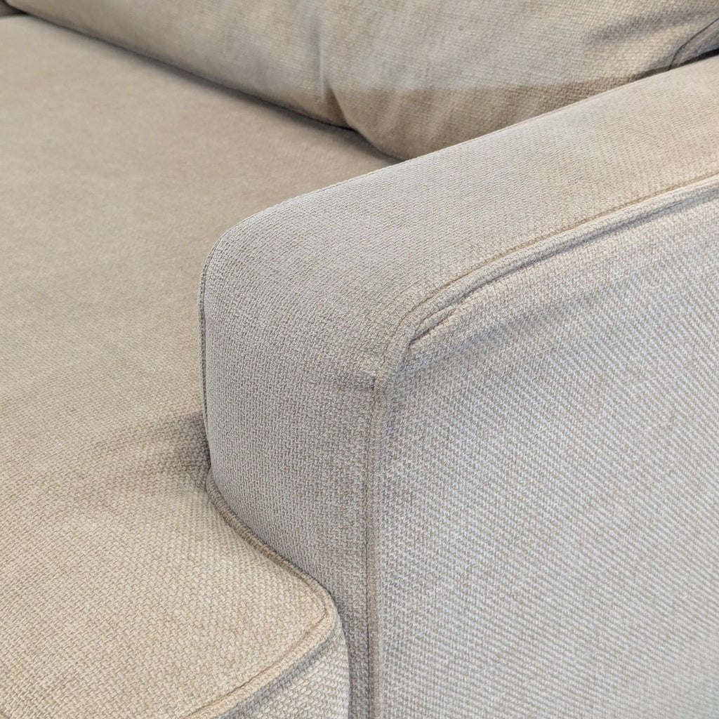 Pier 1 Imports 3-Seat Beige Sofa