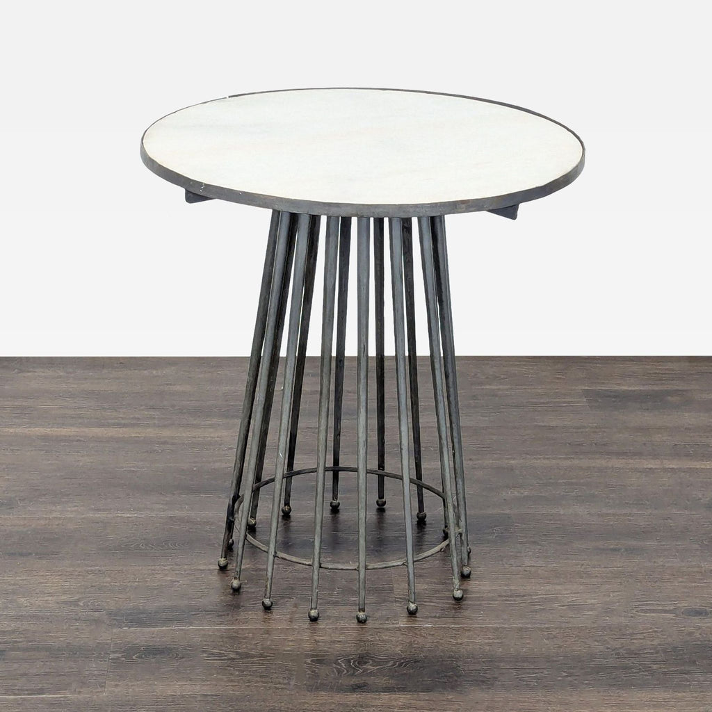 Certainly! However, it appears that no image or detailed description was provided in your message. Please upload the images or include the full description so that I can create accurate and relevant alt texts for your End Table item.
