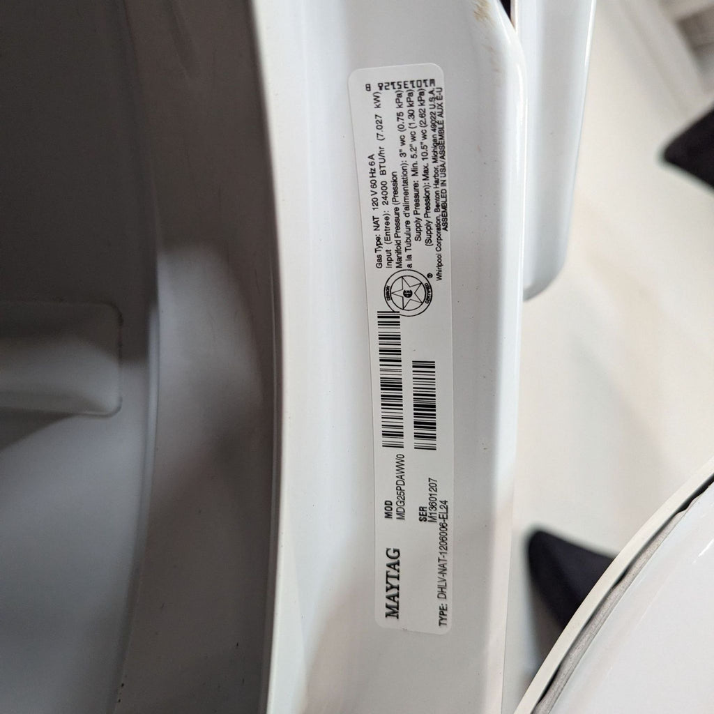 Maytag Commercial Front Load Dryer White - Accepted Offer (25.14% discount)