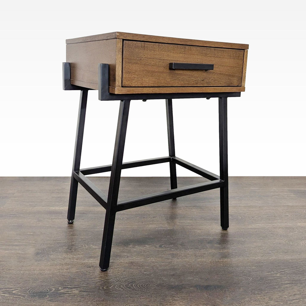 Whalen Furniture Industrial Style Nightstand