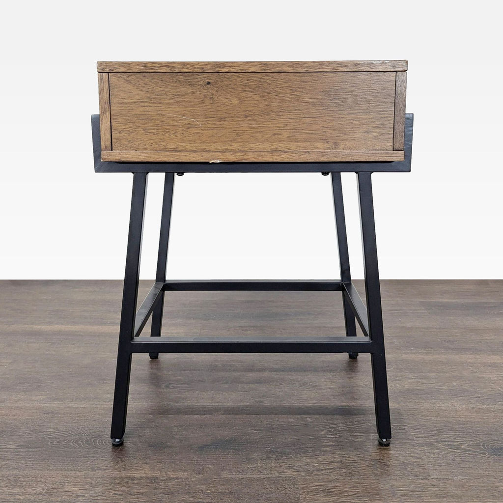 Whalen Furniture Industrial Style Nightstand