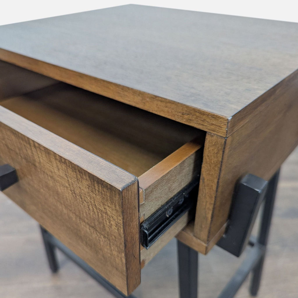 Whalen Furniture Industrial Style Nightstand