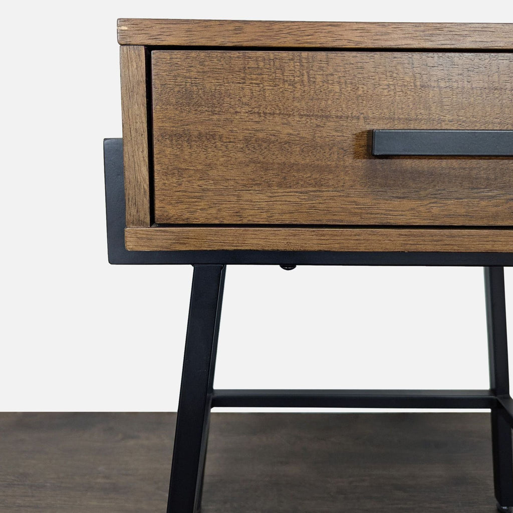 Whalen Furniture Industrial Style Nightstand