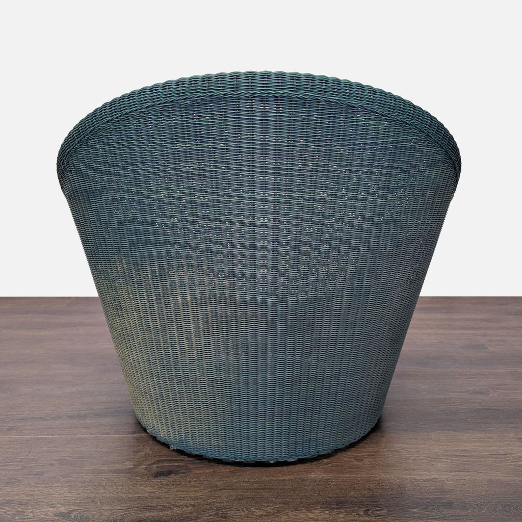 Crate and Barrel Calypso Woven Lounge Chairs Set of 2