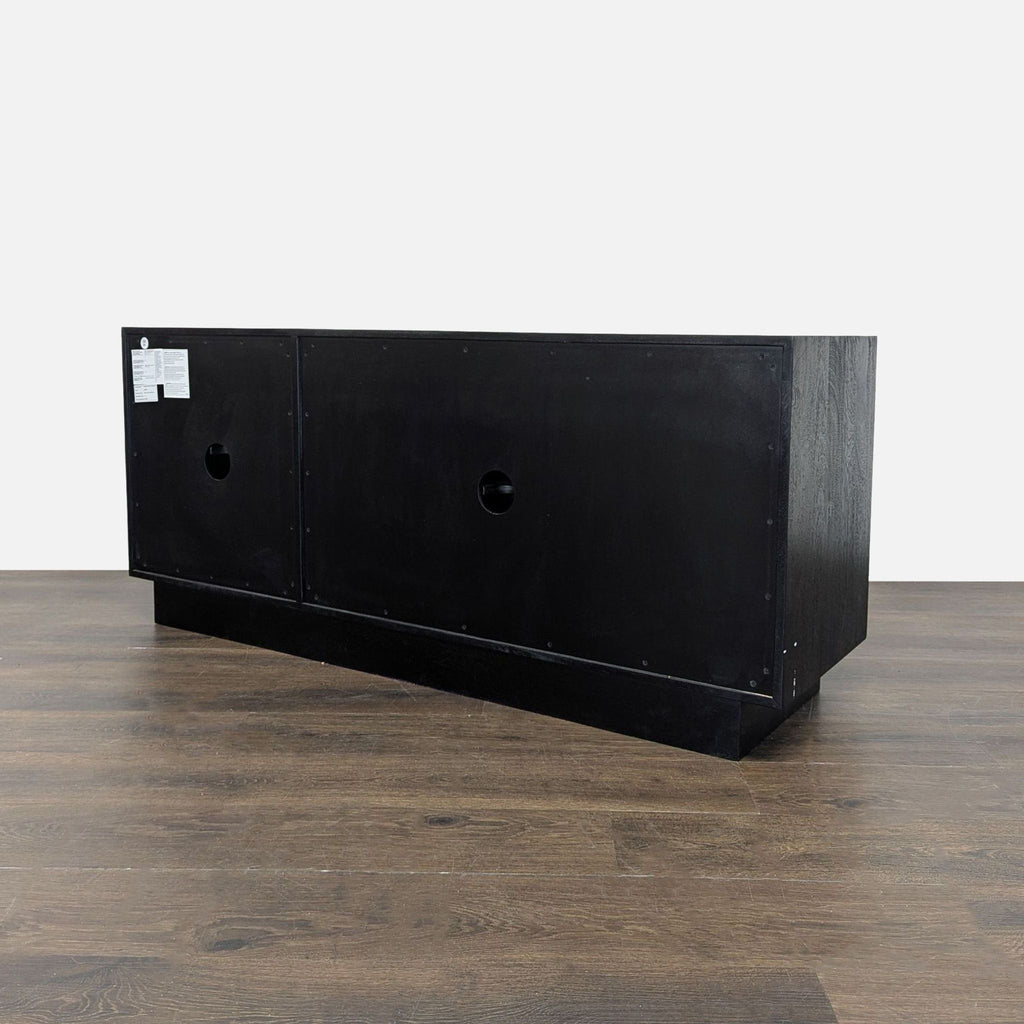 West Elm Carved Pattern Media Unit