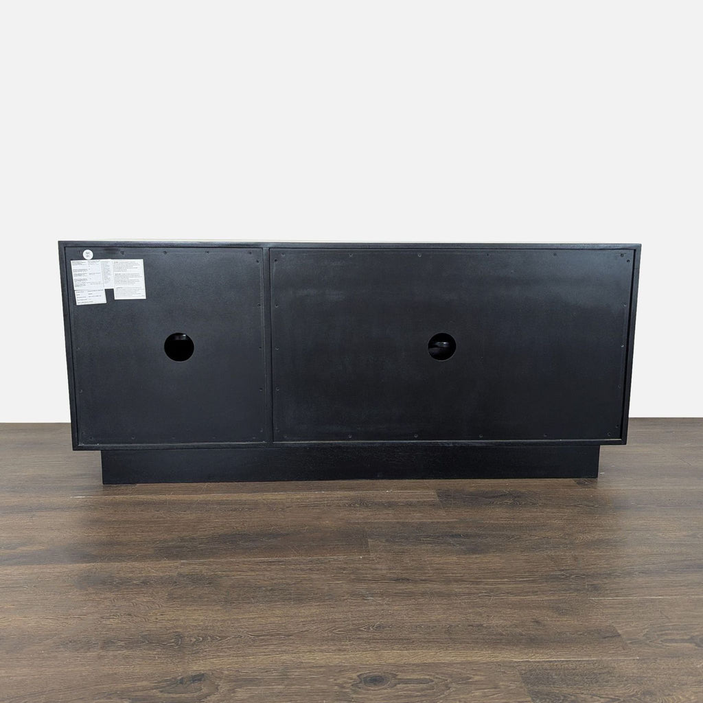 West Elm Carved Pattern Media Unit