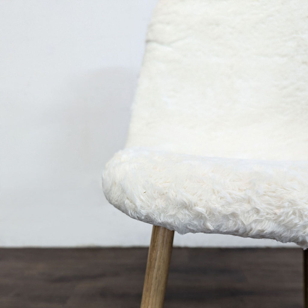 Pair of Mid-Century Modern Upholstered Dining Chairs