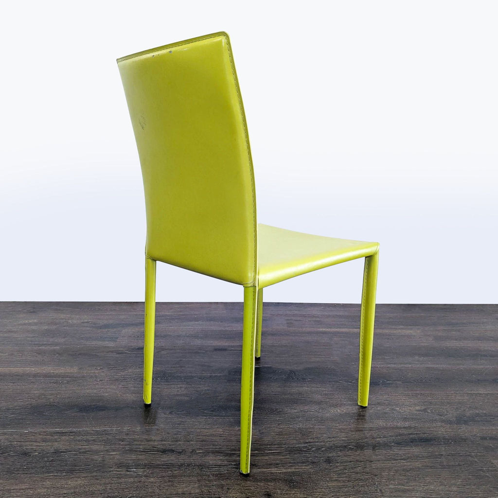 Set of Six Leather Dining Chairs