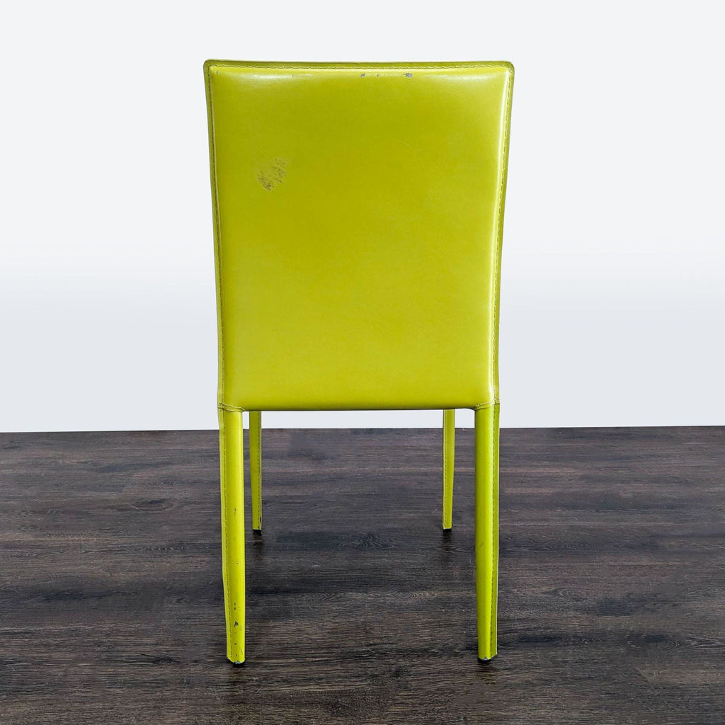 Set of Six Leather Dining Chairs