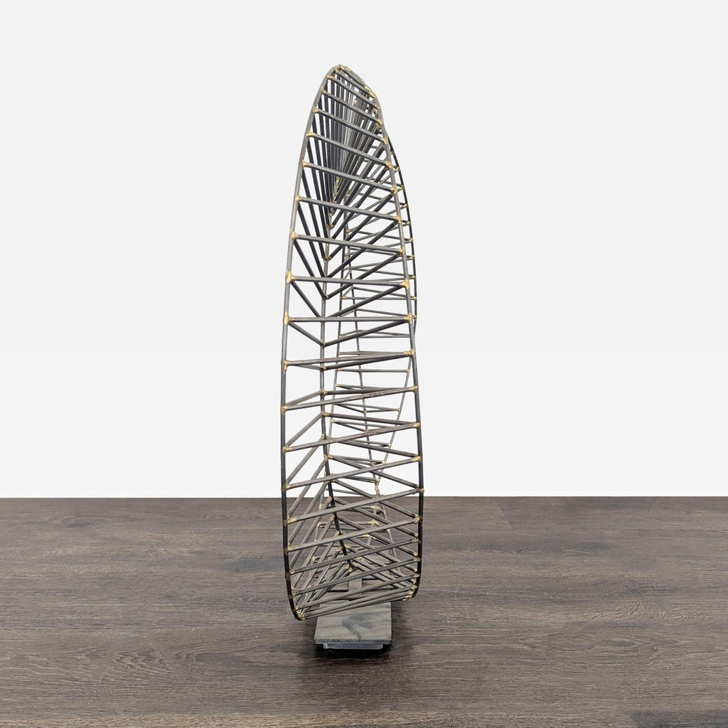 Modern Metal Circular Wire Sculpture for Home or Office Decor - Accepted Offer (29.41% discount)