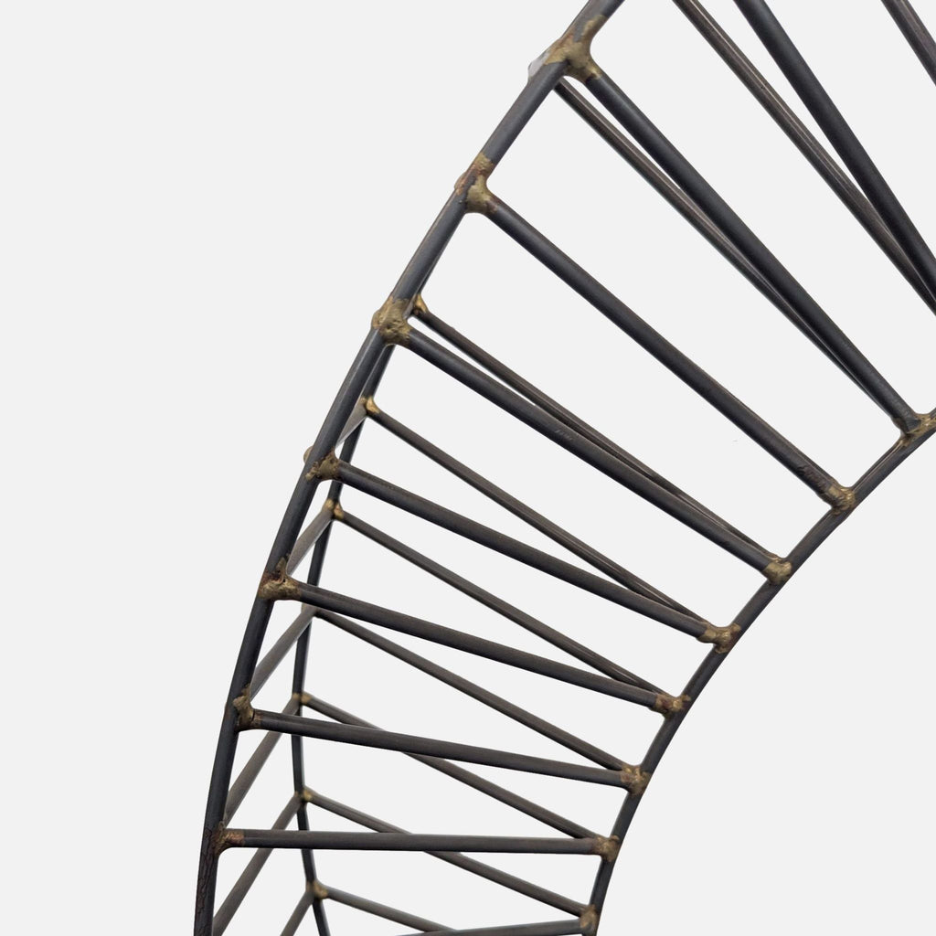 Modern Metal Circular Wire Sculpture for Home or Office Decor - Accepted Offer (28.57% discount)