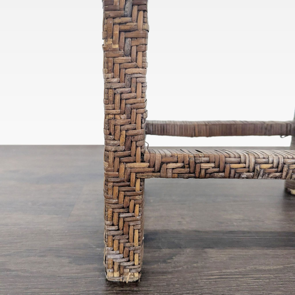 Small Wicker Stool