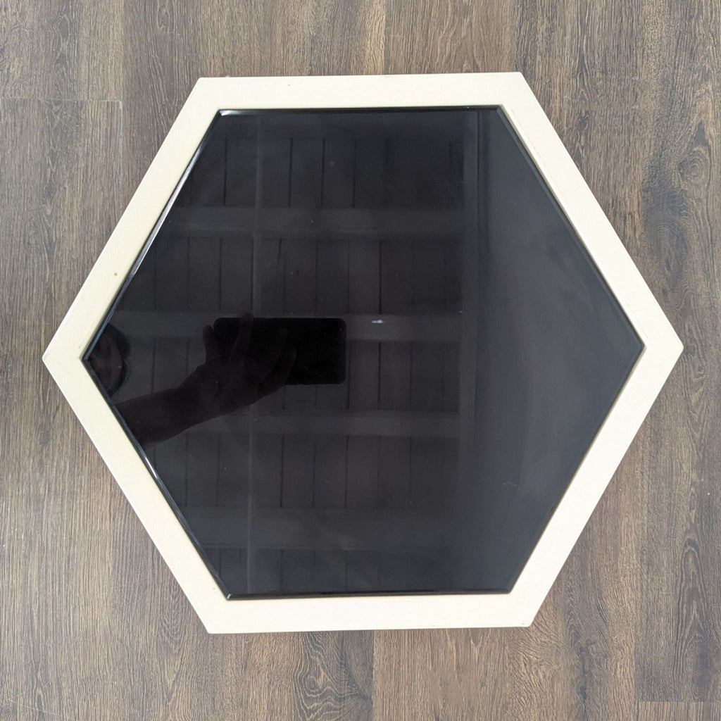 Pair of Nate Berkus Hexigon Side Tables