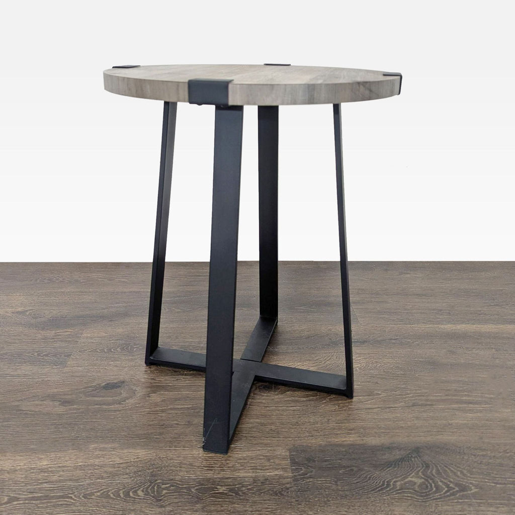3. Stylish Walker Edison side table with sturdy legs and minimalist profile, perfect for living rooms or hallways.