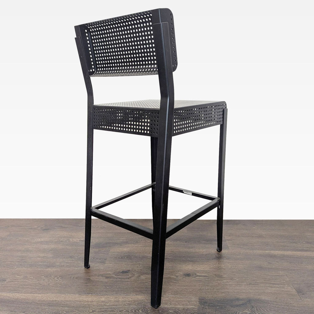 Pair of Ikea Metal Bar Stools