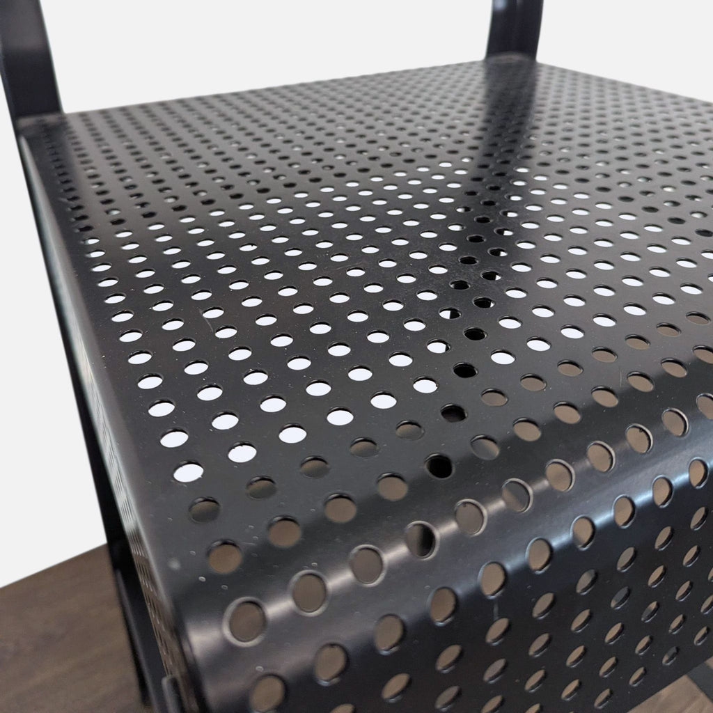 Pair of Ikea Metal Bar Stools