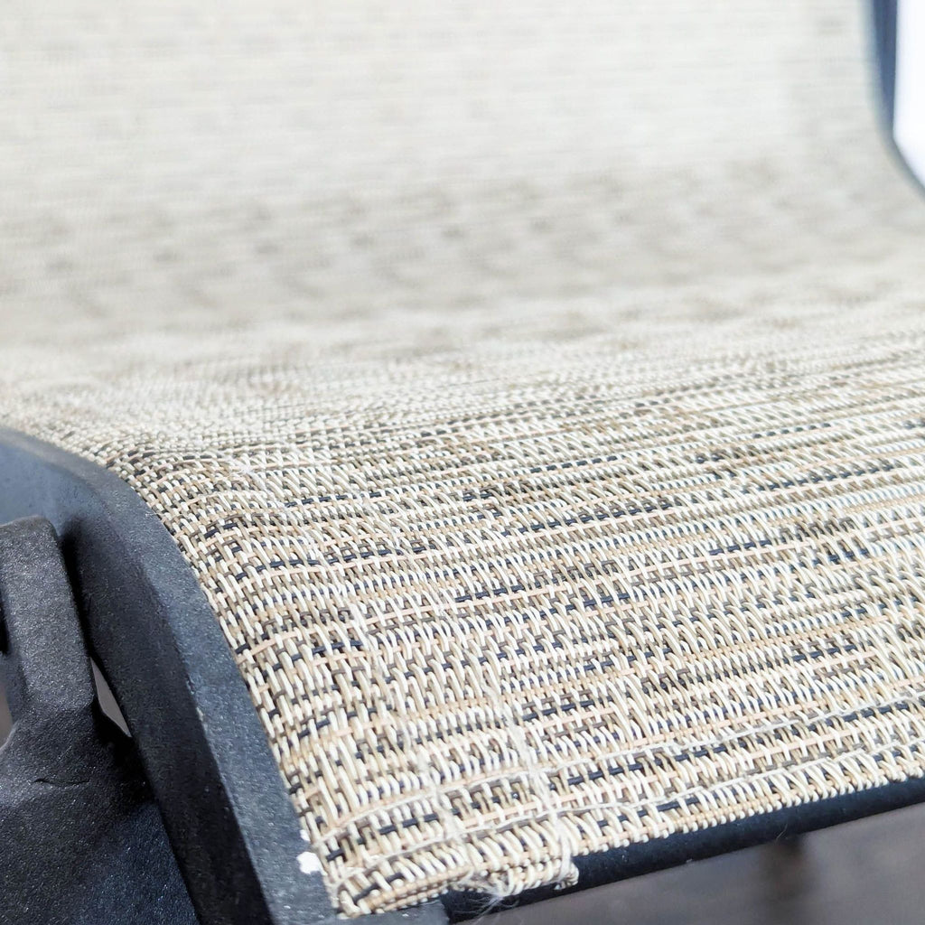 Set of 2 Outdoor Patio Chairs with Metal Frame and Mesh Seat