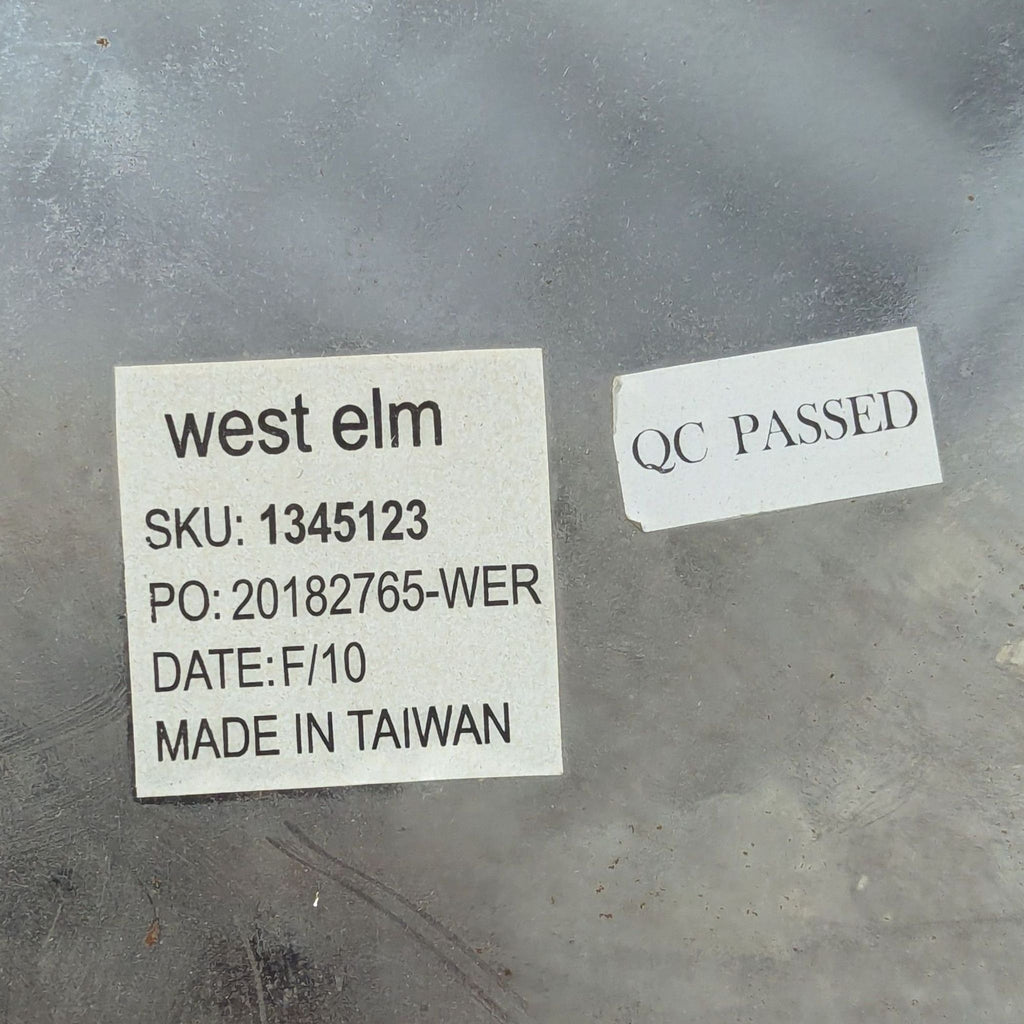 West Elm Chrome Wire Table