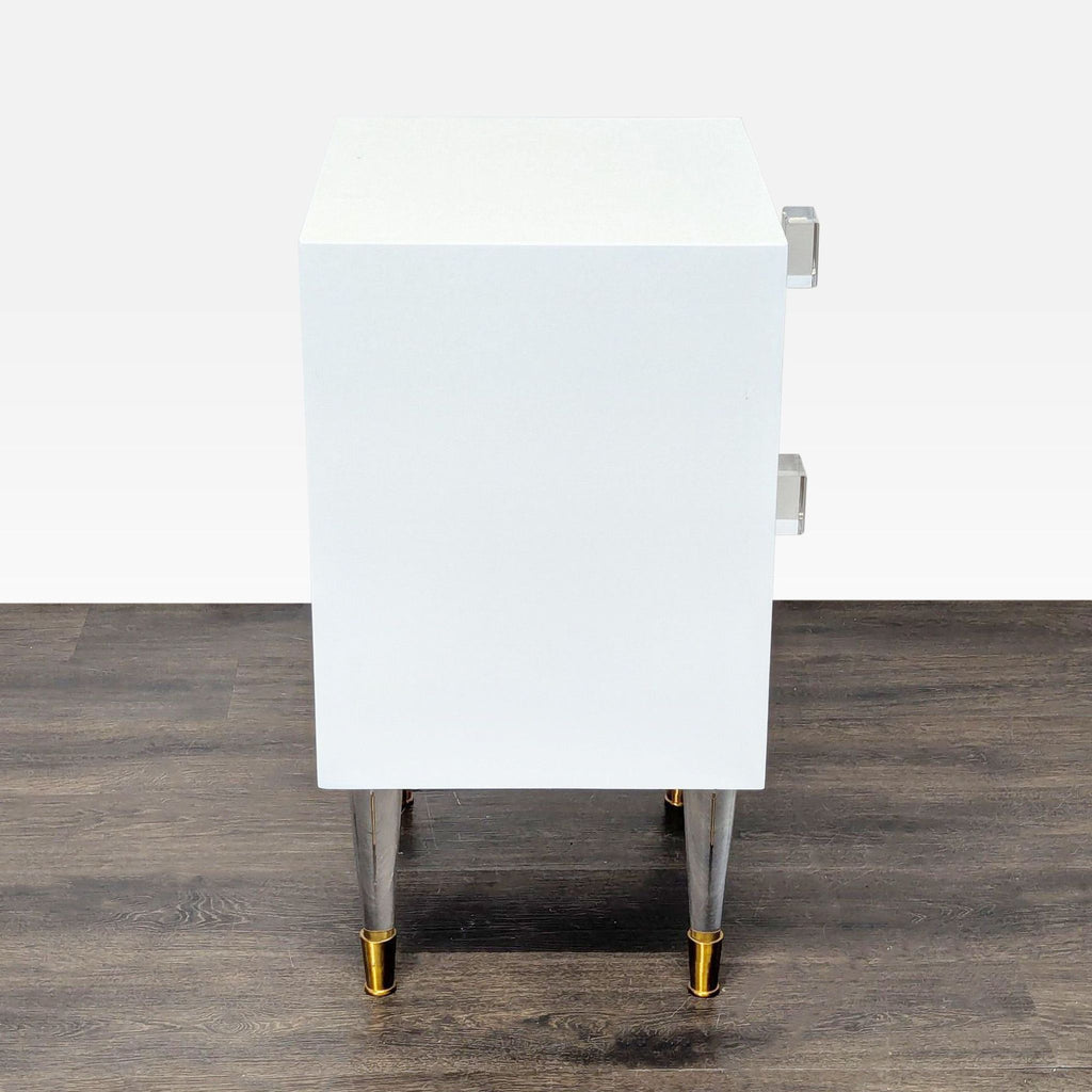 Nightstand with One Drawer and Cabinet